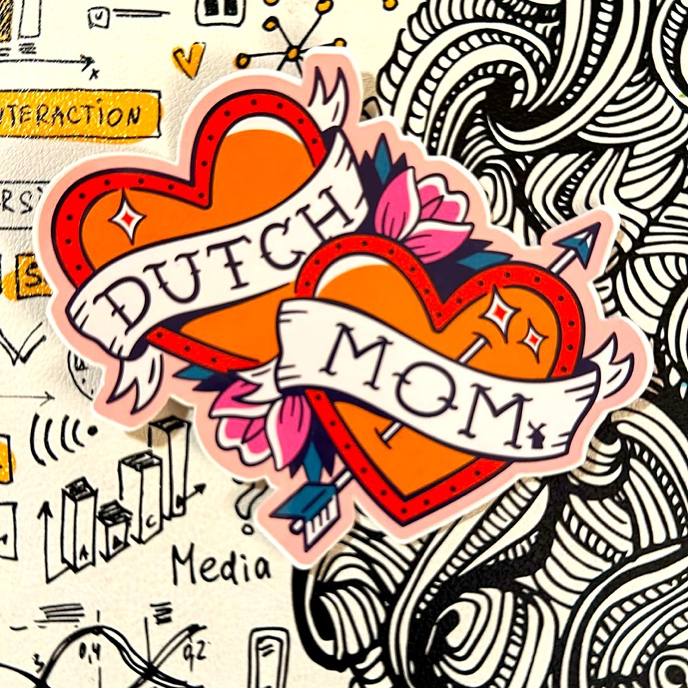 Dutch Bros Coffee - Dutch Mom 2023 Sticker Drop